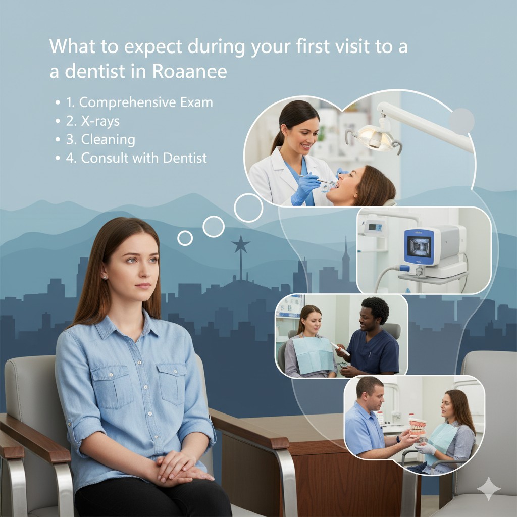 Understanding Your First Dental Visit in Roanoke